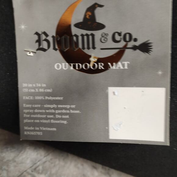 Broom & Co. Welcome Foolish Mortals Outdoor Welcome Mat - Picture 2 of 2